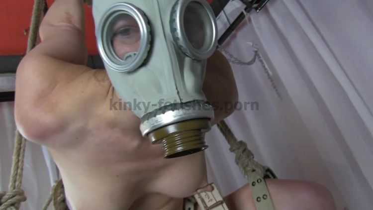 Porn online Suspension with Gas Mask 2