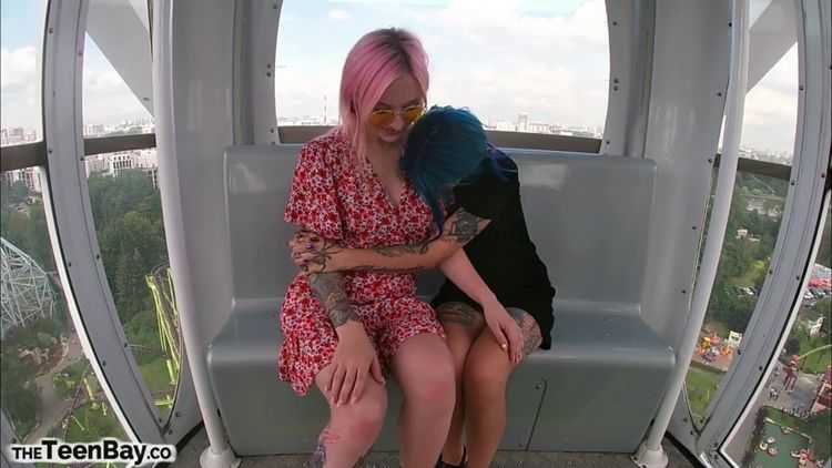 Porn online ManyVids presents keokistar in Risky Ferris Wheel Blowjob W Slutty Teens