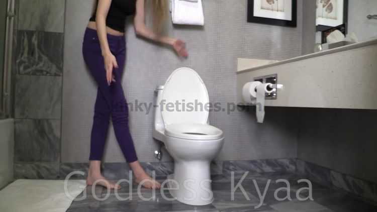 Porn online Goddess Kyaa – Toilet Fetish Humiliation 3