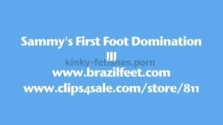 Porn online Foot in mouth – BRAZIL FEET – Sammy’s First Foot Domination