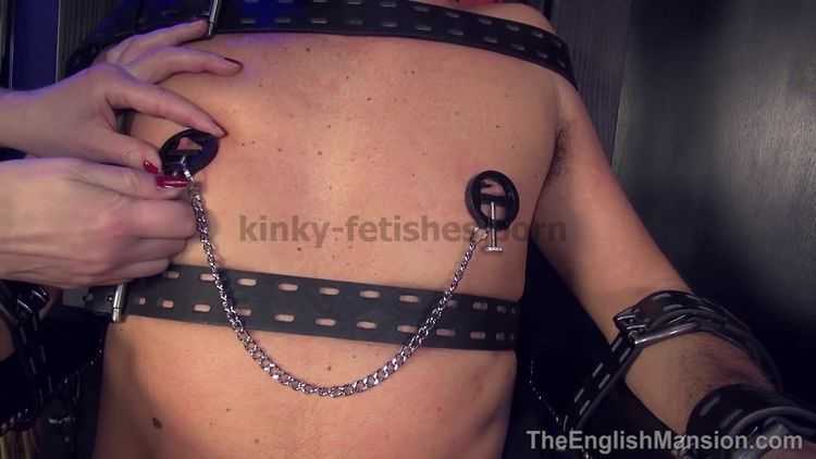 Porn online Nipple Clamps – The English Mansion – Chair Bondage Milking – Part 2 – Mistress Sidonia