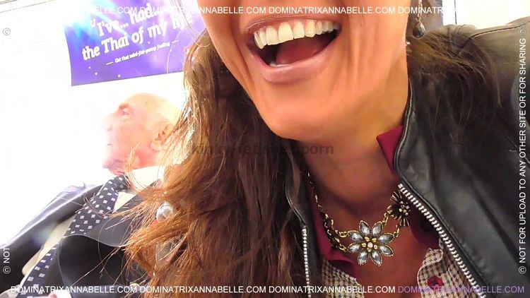 Dominatrix Annabelle - Public Humiliation!