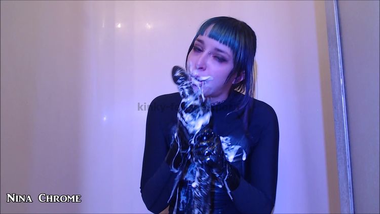 Video online Nina Chrome - Ice Cream Covered Facefuck