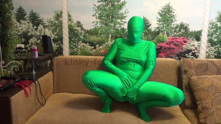 Video online Superheroine hostage of her super power suit with vibrator inside!