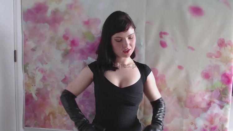 Video online Fox Smoulder - Leather Gloves Dicklet Humiliation