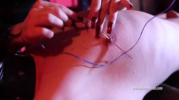 Mistress Iside – BRUTAL NIPPLE MODIFICATION – Female Domination, Submissive Training