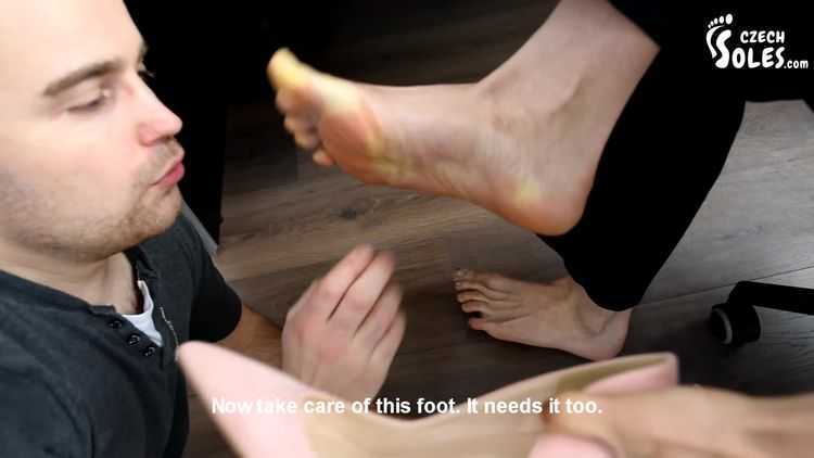 Czech Soles – Sexy Colleague Foot Worship Fantasy – Foot Licking, Footworship