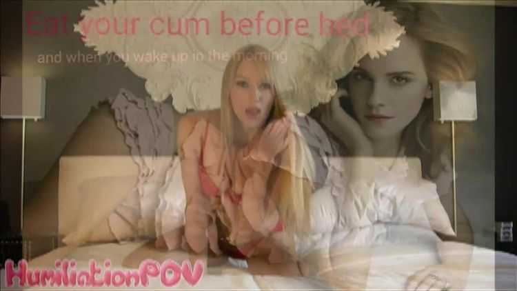 HumiliationPOV – Princess Rene’s Subliminal CEI Brainwashing – Mental Domination, Cum Eating