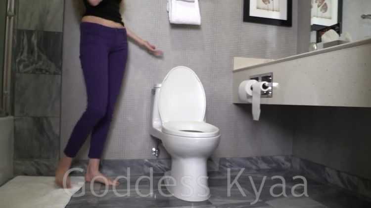 Goddess Kyaa – Toilet Fetish Humiliation 3 – Human Toilet, Toilet Slavery