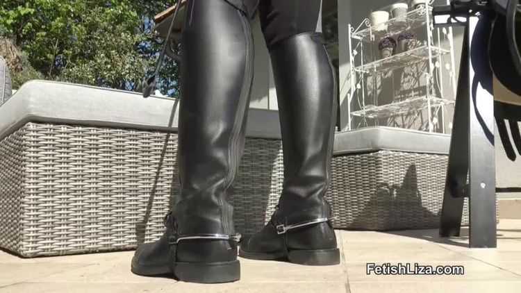 Fetish Liza – Your stable boy duties – Fetish Liza – Boot Worship, Boots