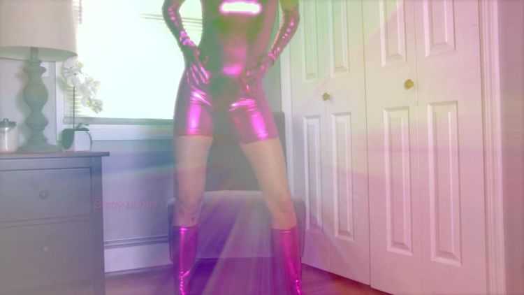 Bratty Bunny – Pink shiny fetish – Mesmerize – Female Domination, Tease And Denial