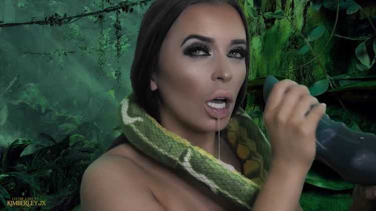 KimberleyJx – Jungle Book – An Encounter with Kaa – Blowjob – ASMR voice overs, Roleplay