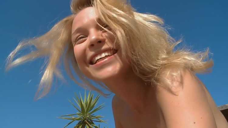 Nadin - Sex With Tender Blonde Girl In Transparent Bikini