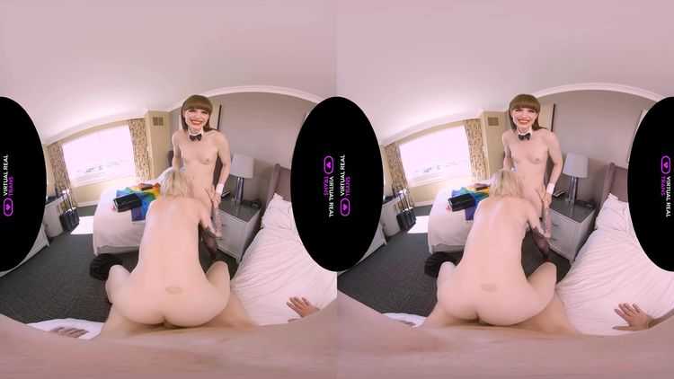 VirtualRealTrans: Natalie Mars, Lena Kelly - VR Hotel IV