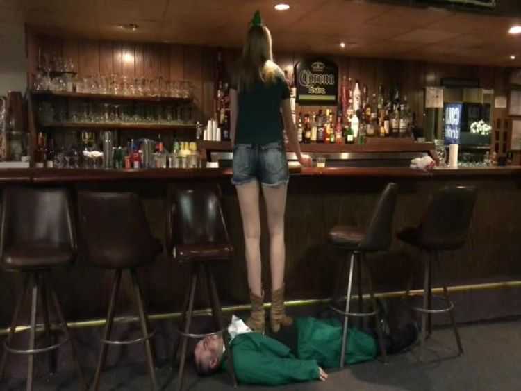 Clips4sale: Mr Trample Fantasy - St. Patrick’s Day at Bar BallBusters 2018 - St Patricks Day