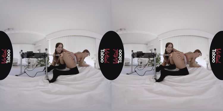 VirtualTaboo - Dellai Twins - Dellai Twins Try Fucking Machine