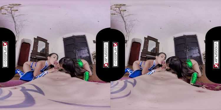 Vrcosplayx - Katrina Moreno, Alba De Silva - MORTAL KOMBAT XXX PARODY