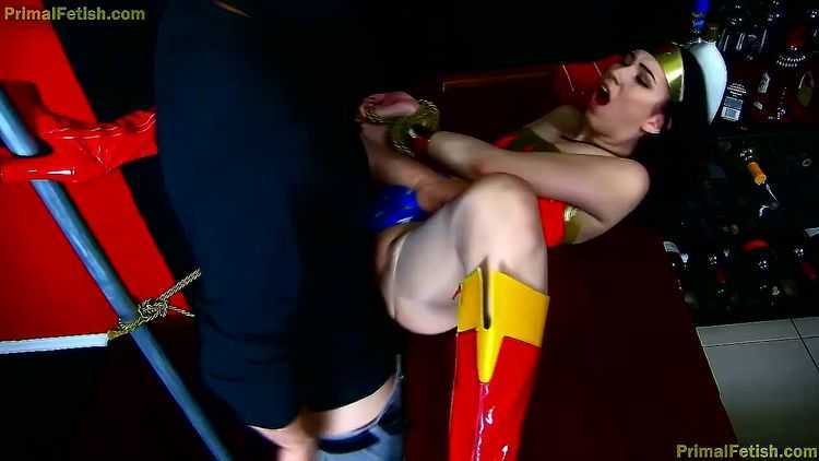 PrimalDarkside - Aria Alexander - Wonder Woman - Bound For Humiliation