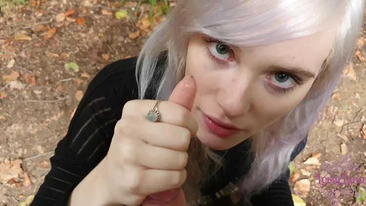 MyDirtyHobby - LovlyLuna - Erwischt Junges Madchen Begluckt Einen Kerl Im Wald Mit Ihren Geilen Lippen