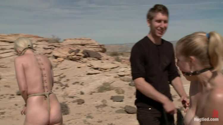 HogTied/Kink - Danny Wylde , Cherry Torn and Penny Pax - Wet Rock Canyon