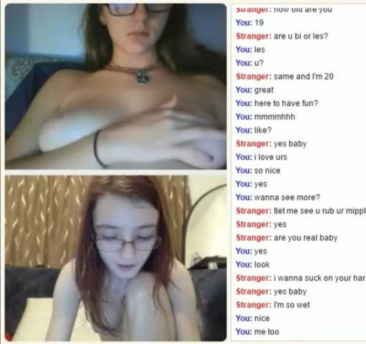 S03e09 horny lesbian shows boobs and sy in omegle 510