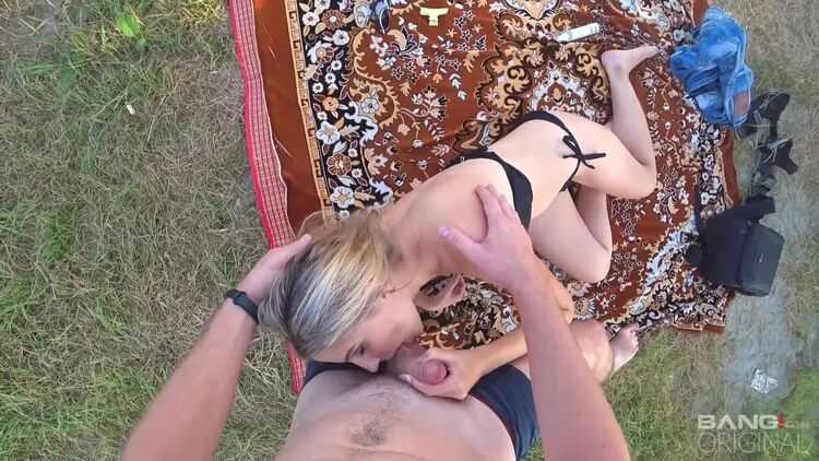 Gets Fucked Raw In A Public Park - Letty Black