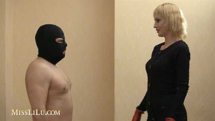 Miss Lilu - Slapping With Red Leather Gloves - Faceslapping