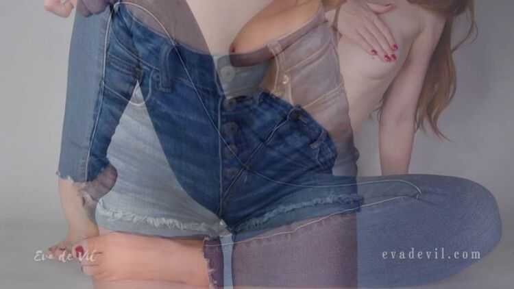 Eva de Vil - Denim Fetish Propaganda - Assworship