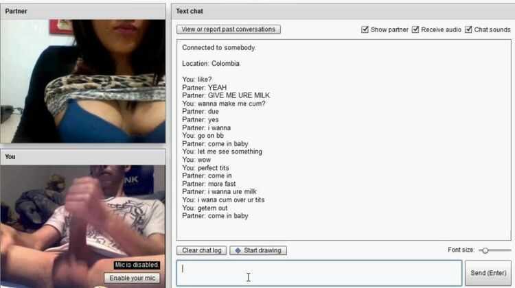 Chatroulette ty girl wants my hot