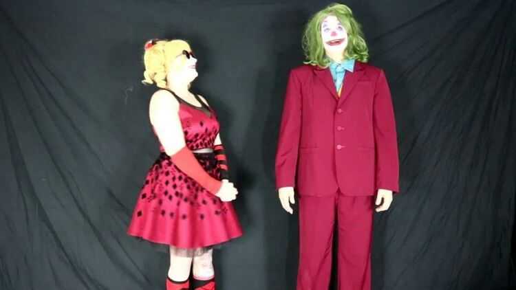 Kosplay Keri - Harley Quinn MEATS Arthur Fleck Joker - Halloween