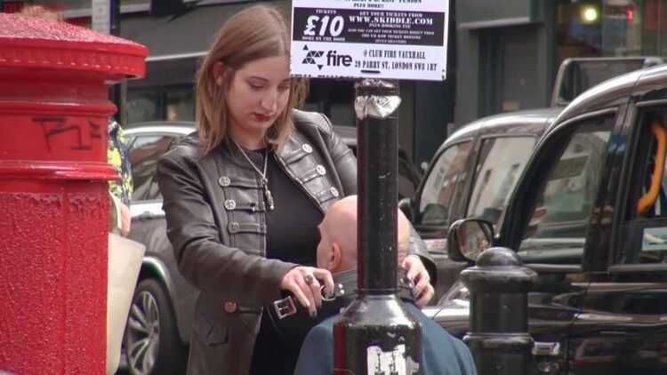 Mistress Evilyne - Extreme Public Disgrace - Humiliation