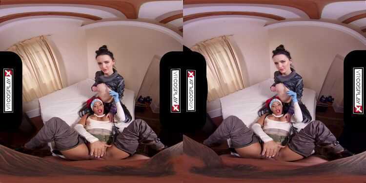 Vrcosplayx presents Apex A XXX Parody – Kiki Minaj, Sasha Sparrow (MP4, UltraHD/2K, 2880×1440)