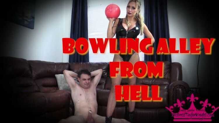 Mistress Taylor Knights - Bowling Alley from Hell Full Video - CBT