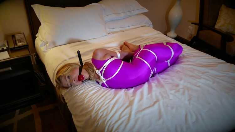 Maia Evon.. Hogtied and Helpless