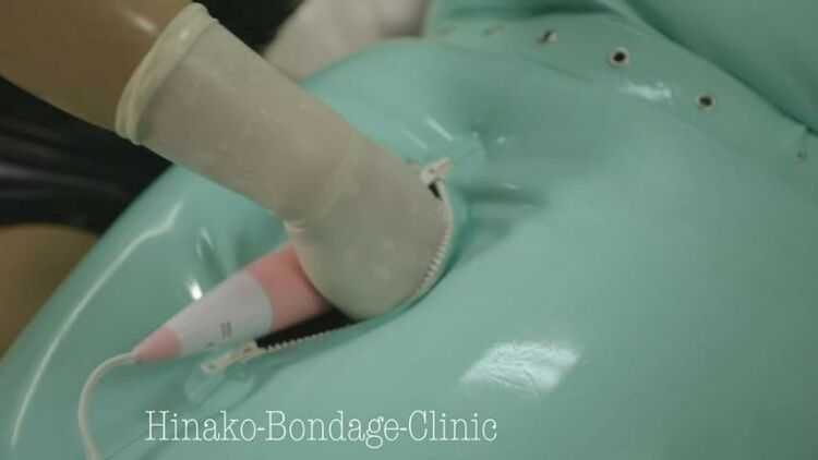 Hinako Latex Dental Clinic - I examined the patient with latex bondage - Medical Femdom