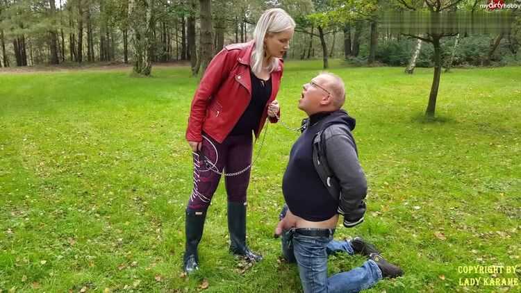 Keep2share.cc – Lady Karame – Ballbusting With Sexy Hunter Boots