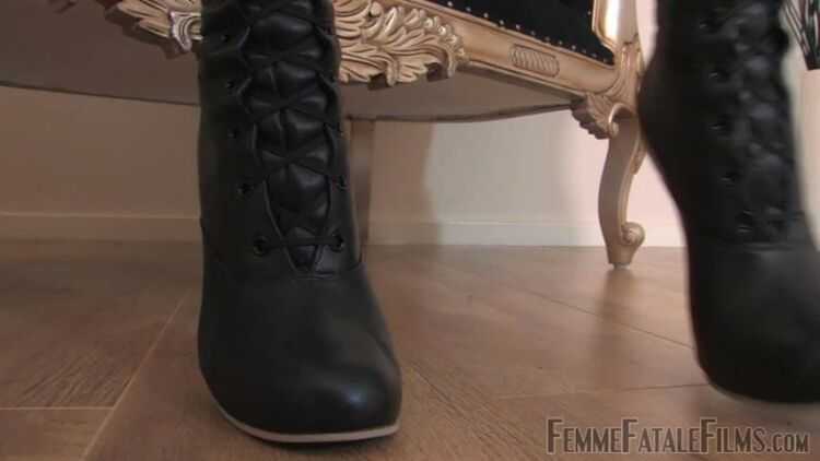 FemmeFataleFilms: Mistress Eleise De Lacy - Boot Spunk - Complete Film