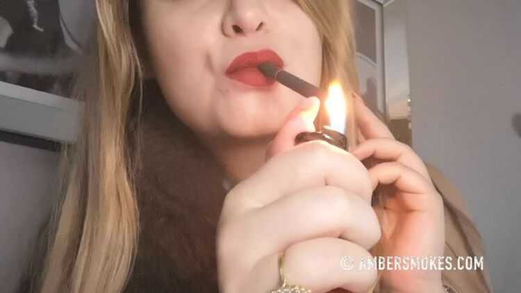 Goddess Amber - Black Cigarettes - Fetish