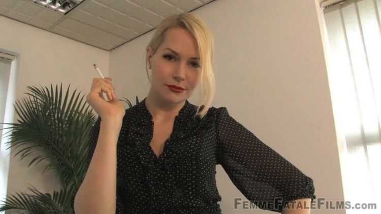 Femme Fatale Films - Mistress Eleise de Lacy - Cigarette Break - Complete Film - Smoking