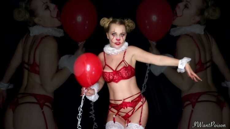 Goddess Poison - POISONWISE The erotic dancing clown - Halloween