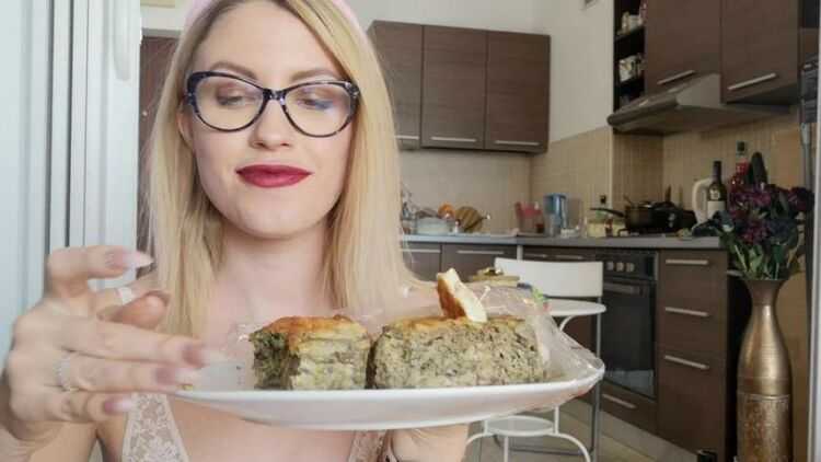 Goddess Natalie - Easter leftovers for a famished pup - Cocktease