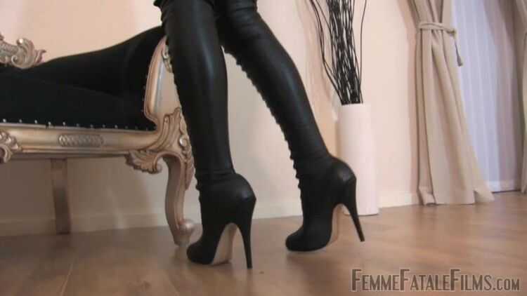 Femme Fatale Films - Mistress Eleise de Lacy - Boot Spunk - Complete Film - Boot Worship