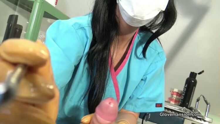 Glovemansion - Accidental handjob at the dentist - Fetish