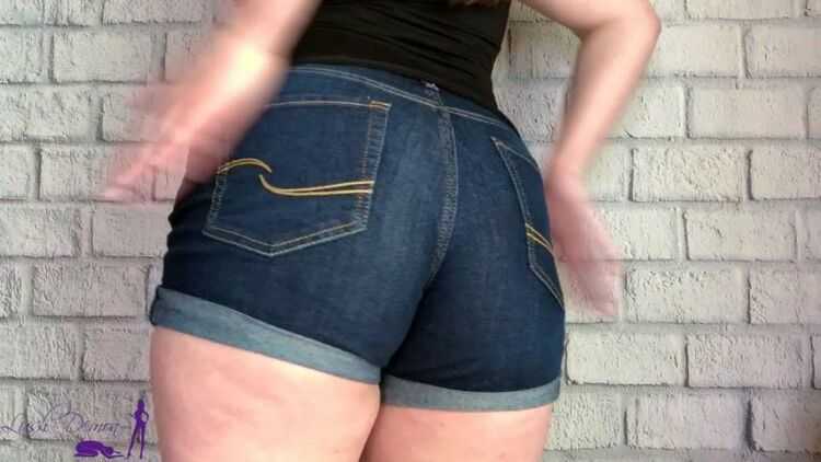 DemonGoddessJ - Denim Shorts Ass Worship - Oral Servitude