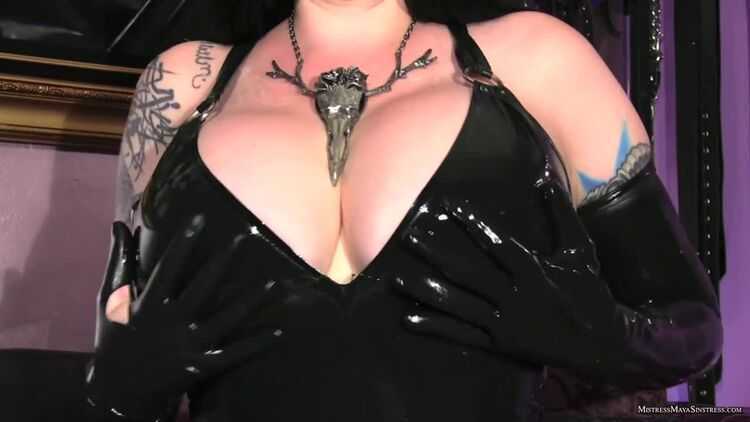 Mistress Maya Sinstress - Shining Up My Huge Tits