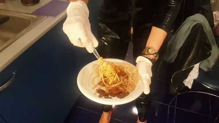 MistressAntonellaSilicone - Spaghetti,Caviar,Champagne and Poppers,Farts - (PASTA-KAVIAR)