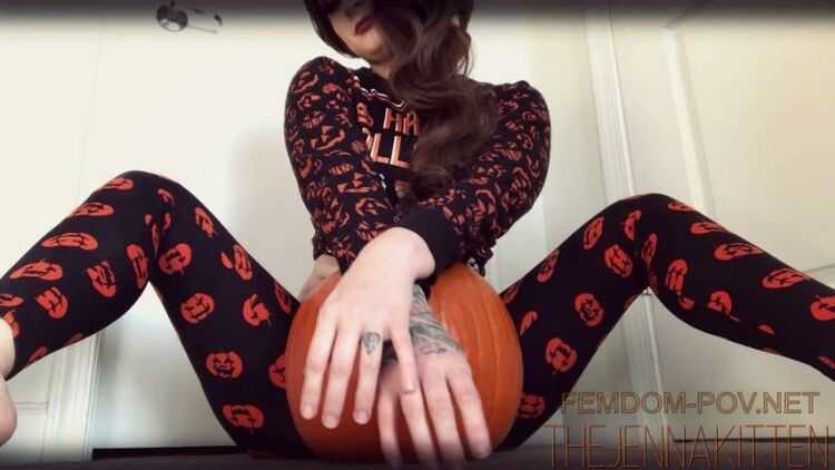 The Jenna Kitten - Pumpkin Legging Poots [Farting]