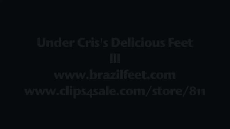 Foot slave training – BRAZIL FEET – Under Cris’s Delicious Feet