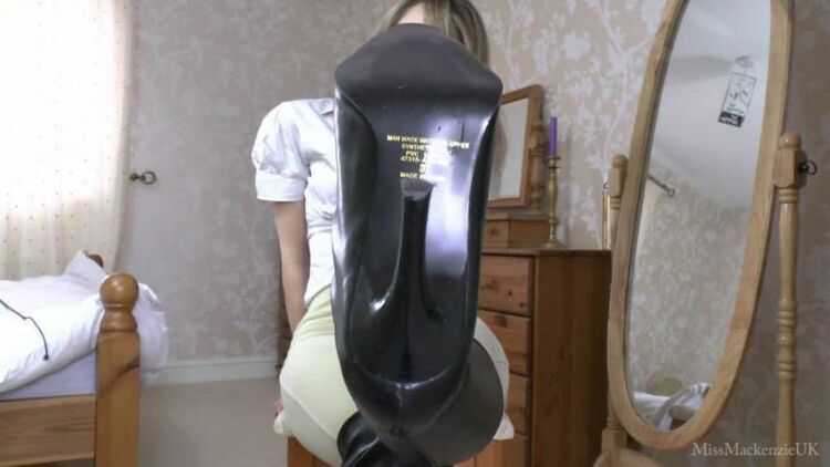 Miss Mackenzie - Boot Licking Reward for My Stable Boy Slave