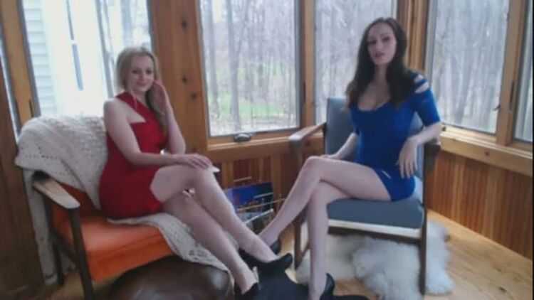 Twins Brooke and Vikki - Seductive Sensual Cum Eating And Jerk Off Instruction With Twins